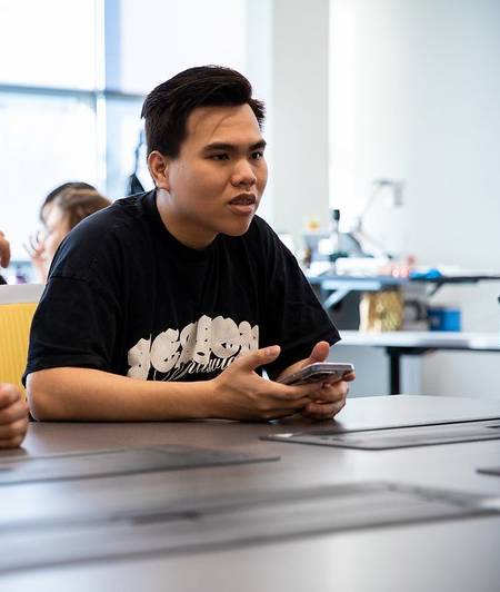 ESL Students talking