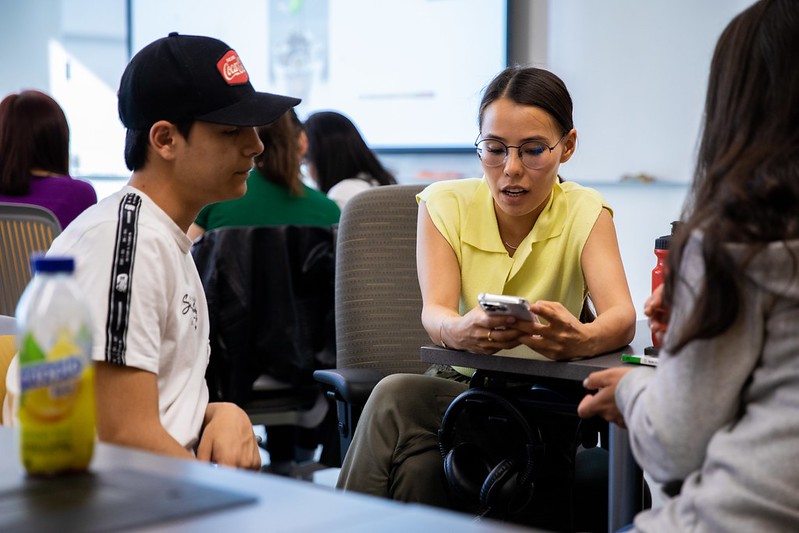 ESL Students talking