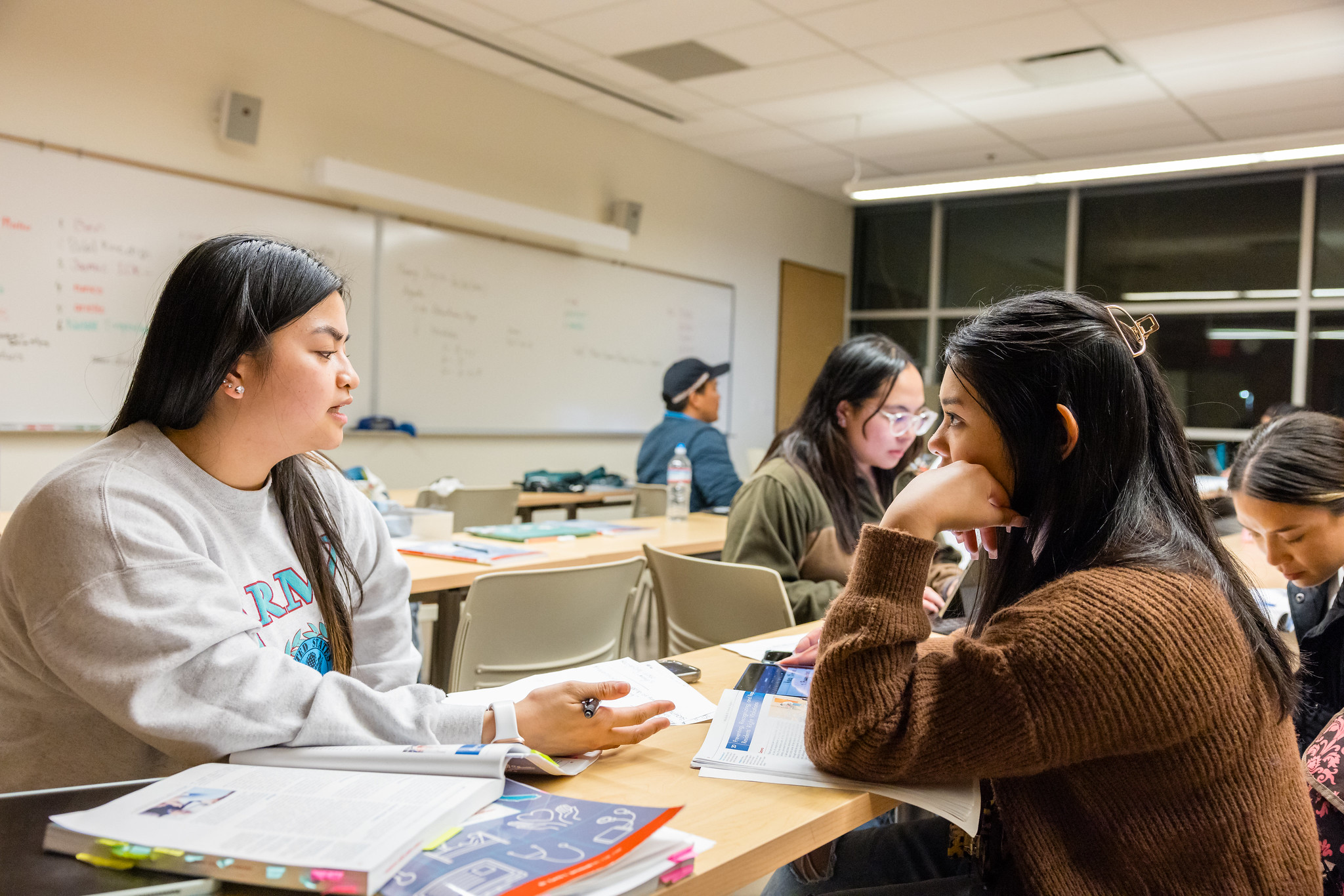 Kinesiology students in classroom