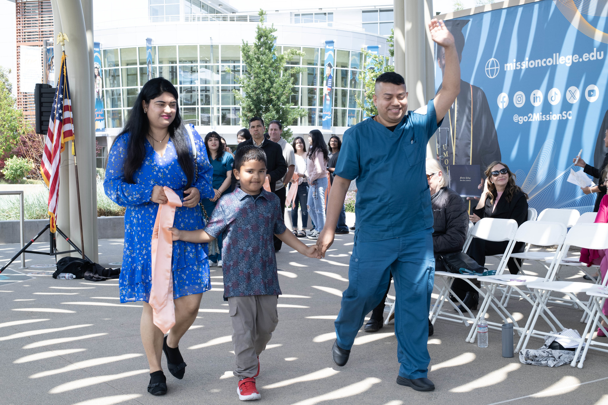 LVN to RN graduate with family