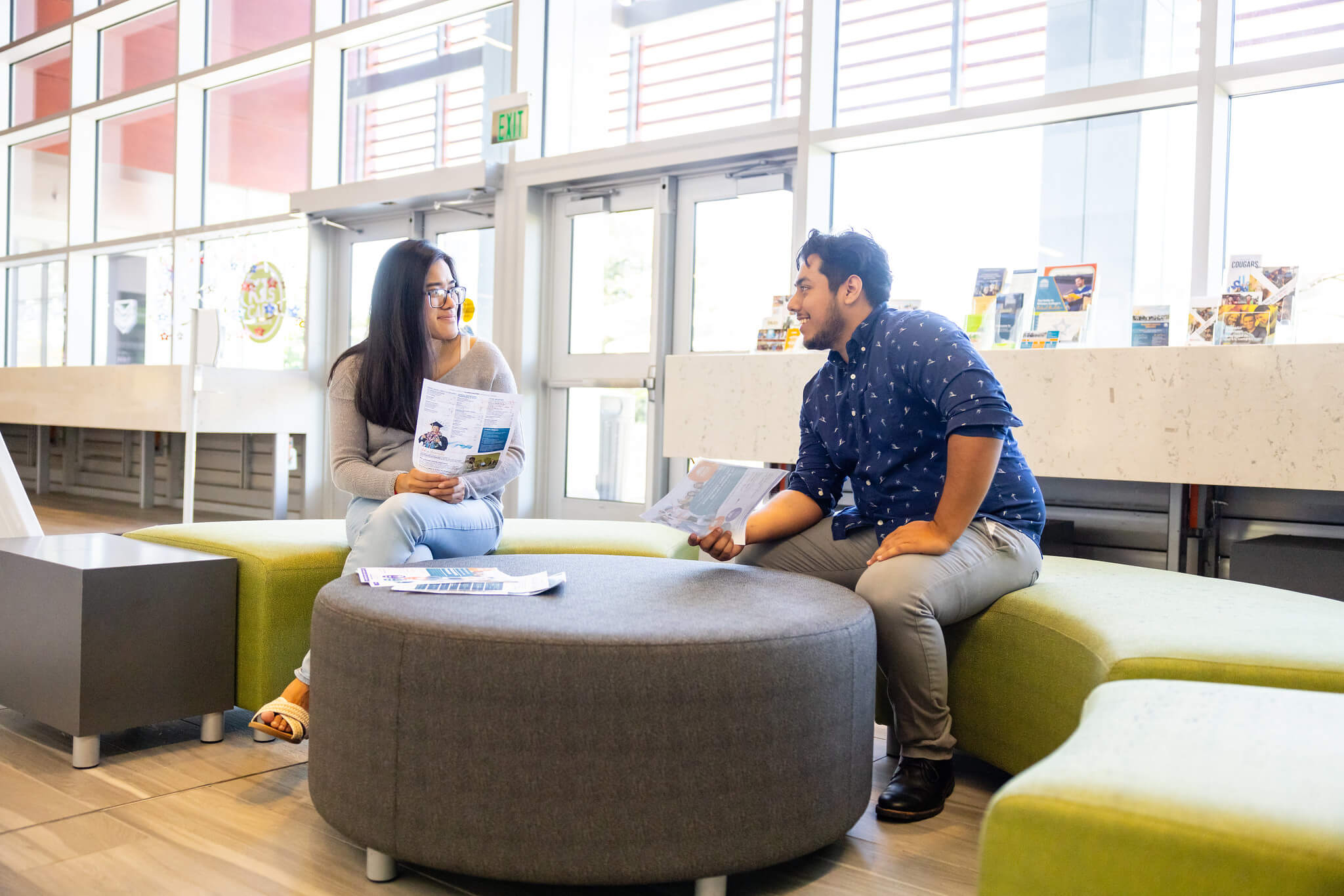 Mission College Students talking