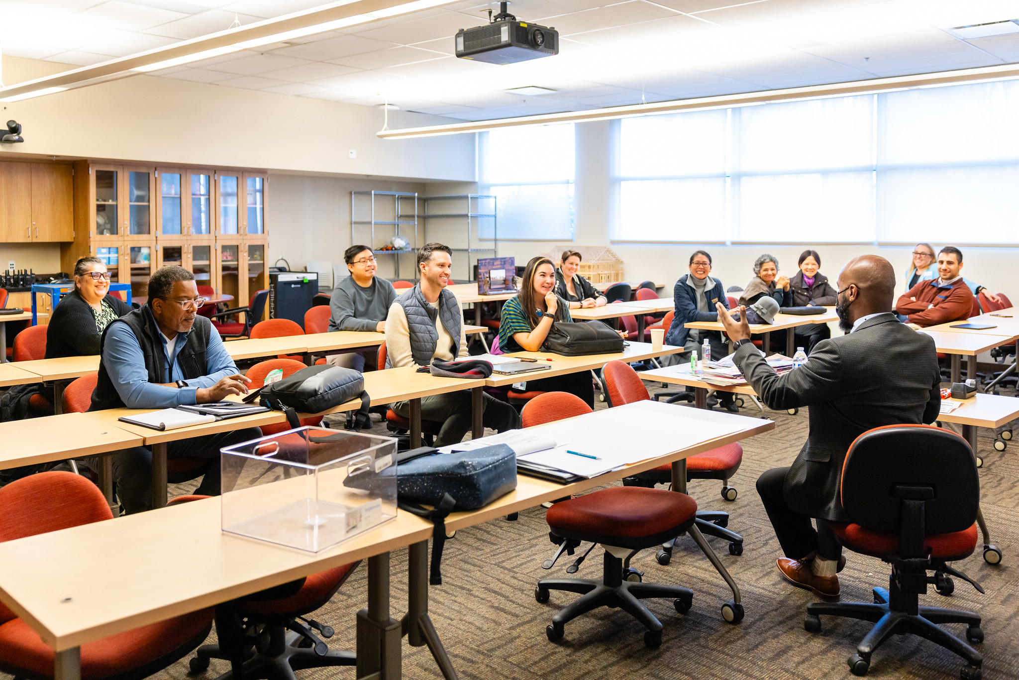 Students in classroom