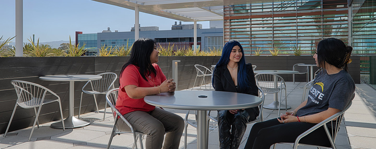 Students sitting at a table