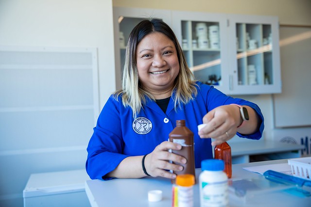 Pharmacy tech student
