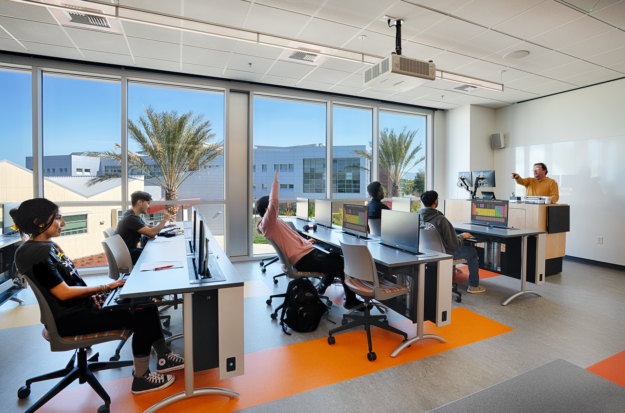 students in classroom