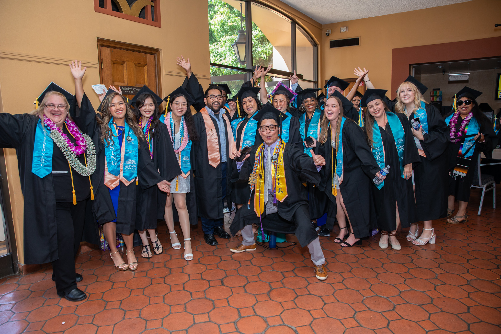 Mission College graduates