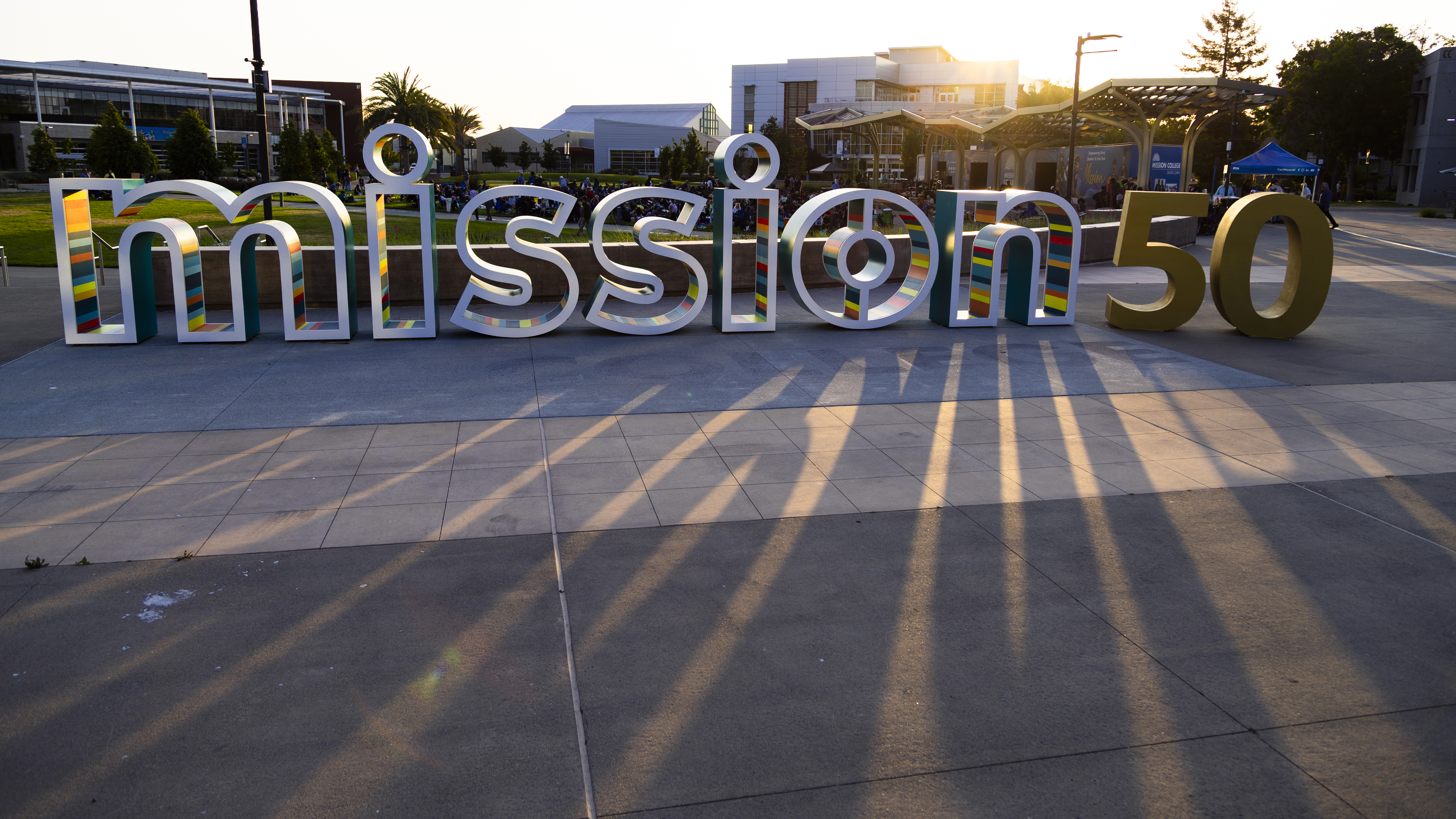 Sign in front of campus