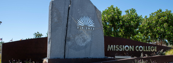 Sign in front of campus