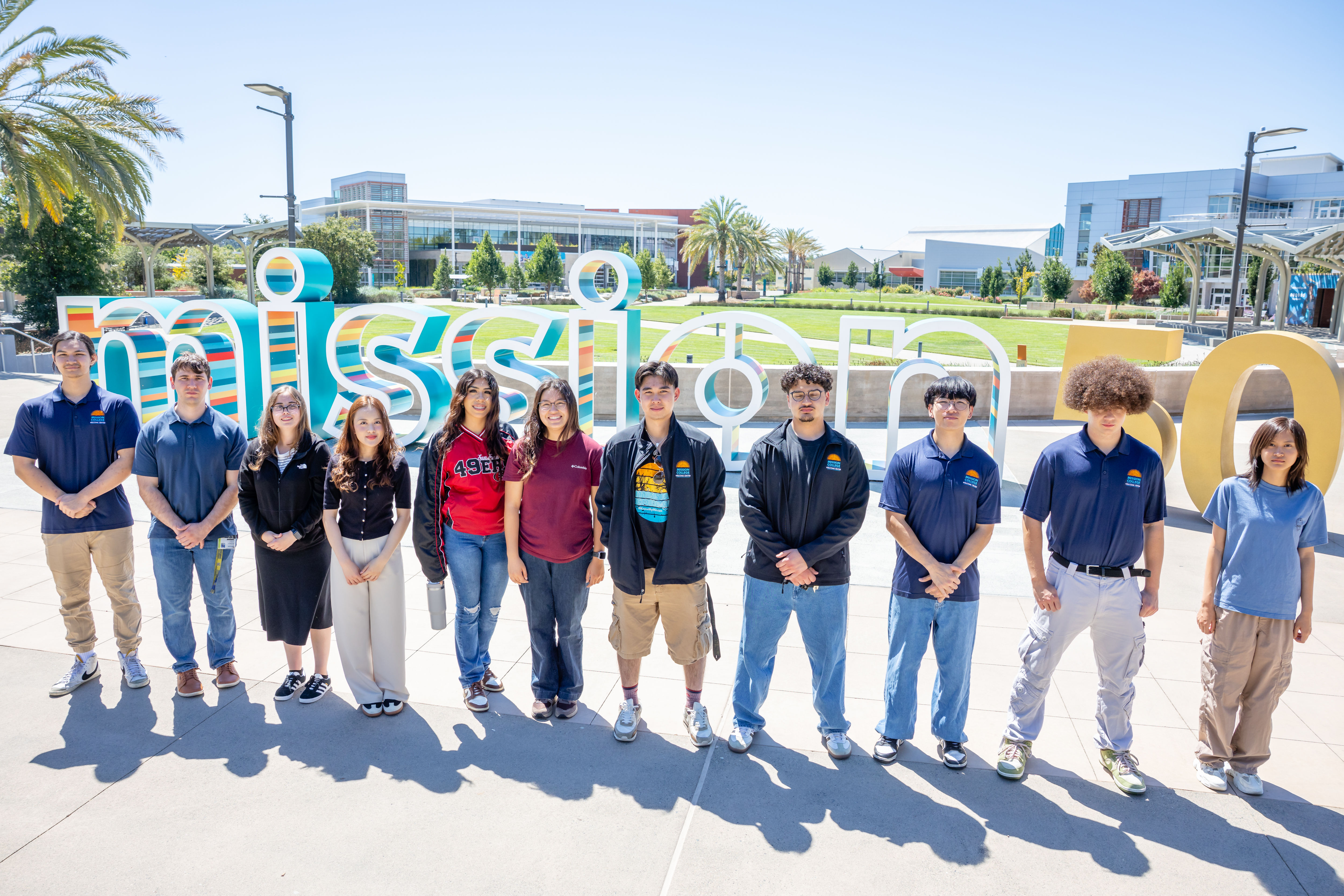 Welcome Center Ambassadors on-campus