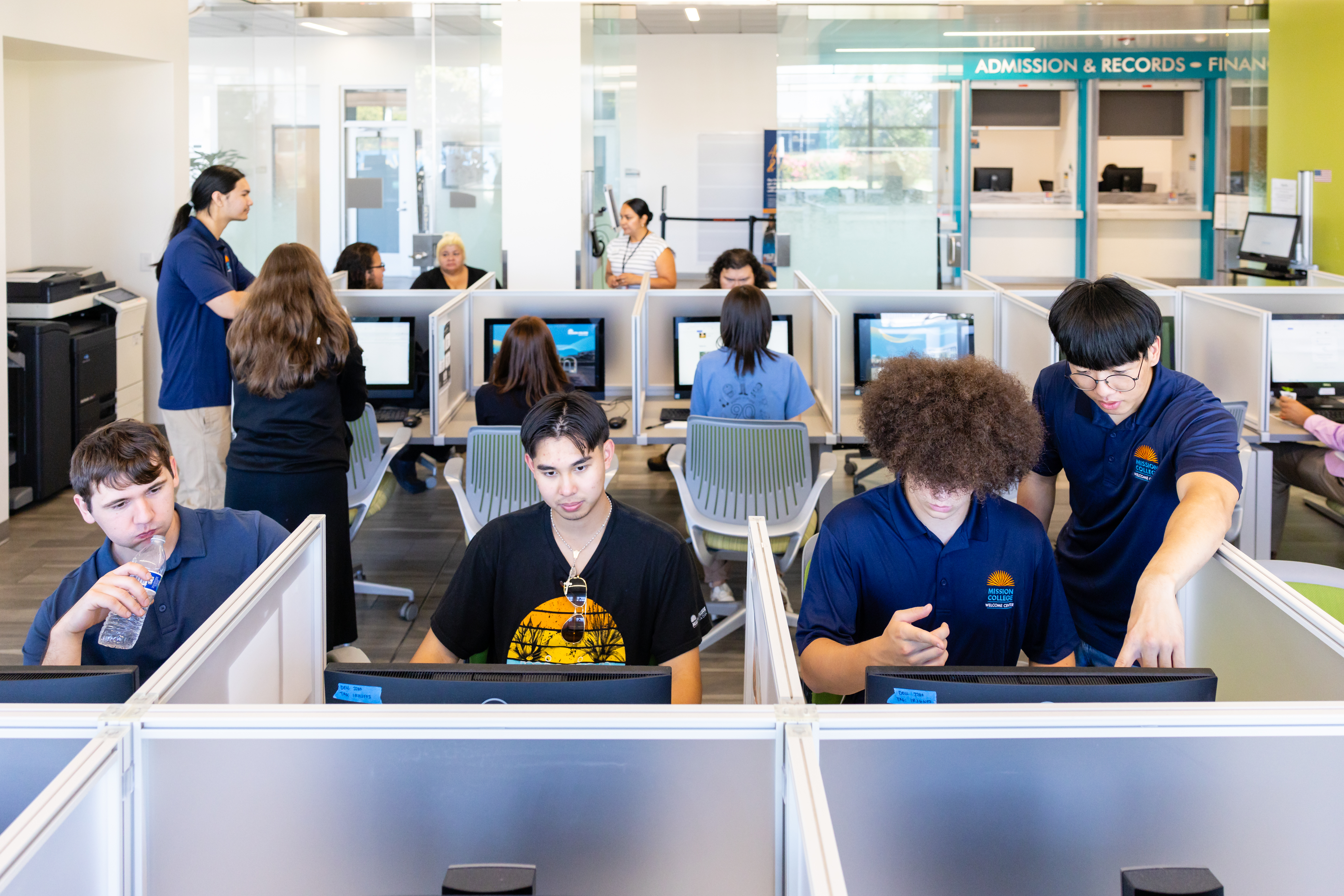 Welcome Center Ambassadors in room