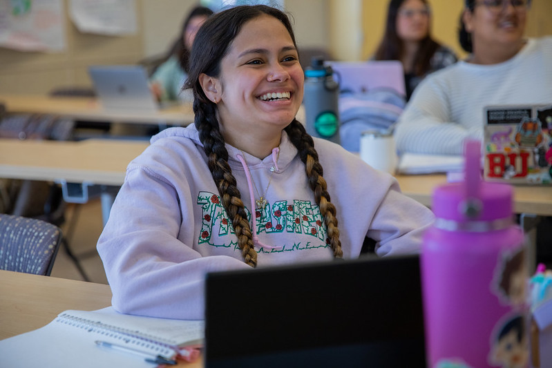 CDC Student in class