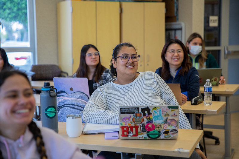 CDC student in class