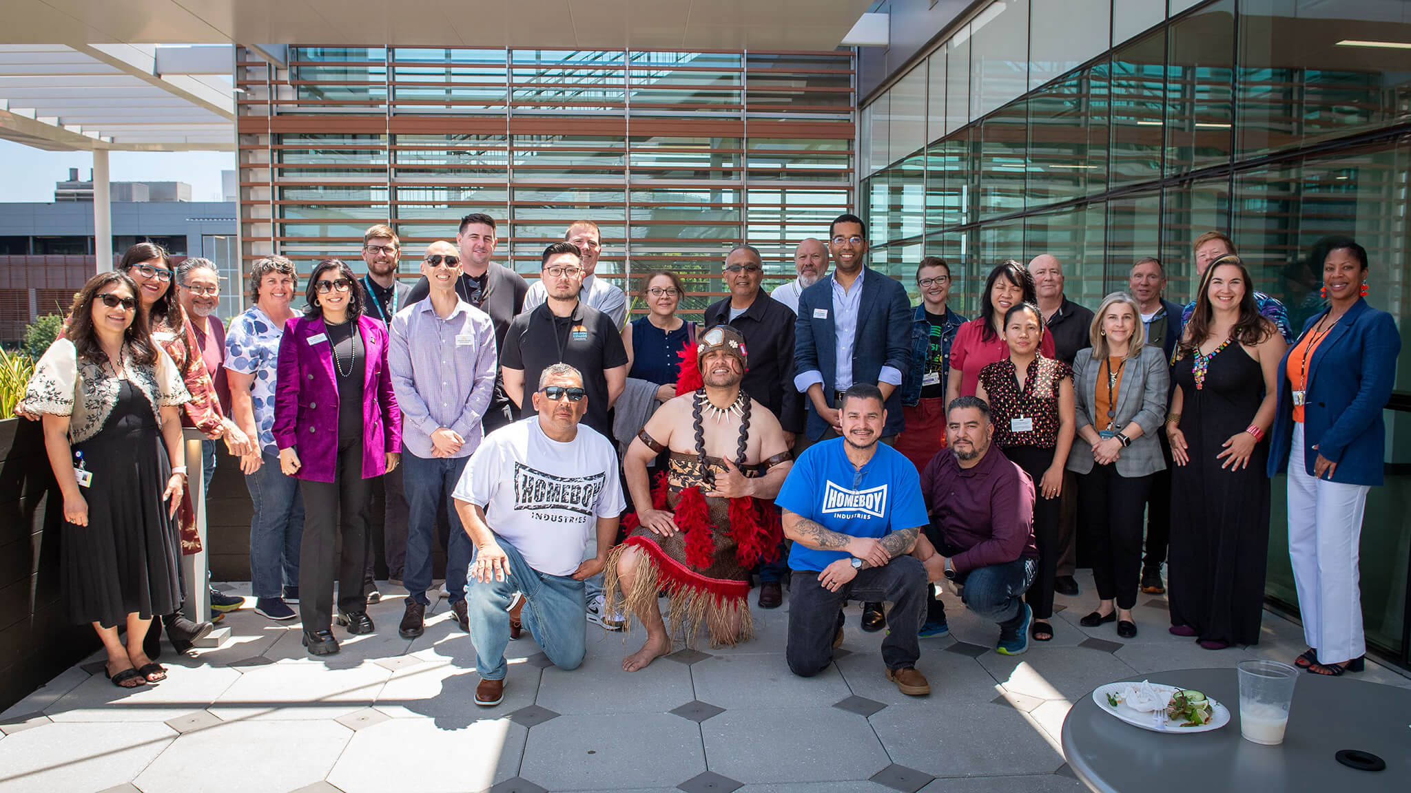 Rising Scholars Lunch group photo