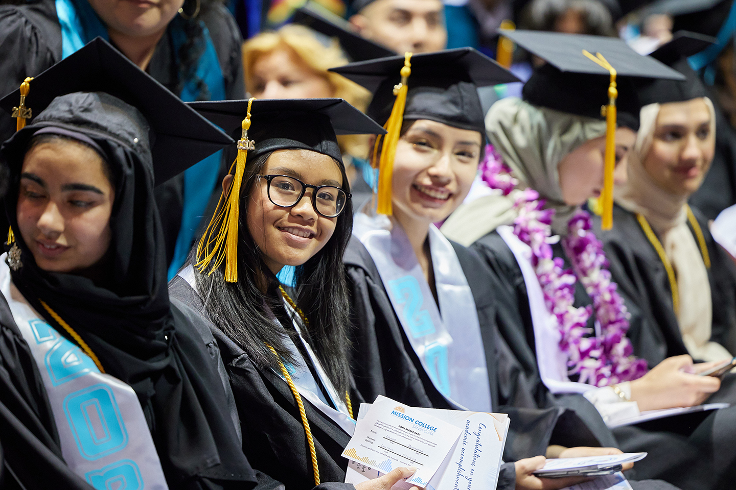 Mission College graduates