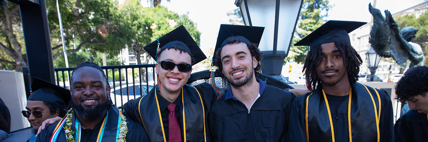 Students on first day