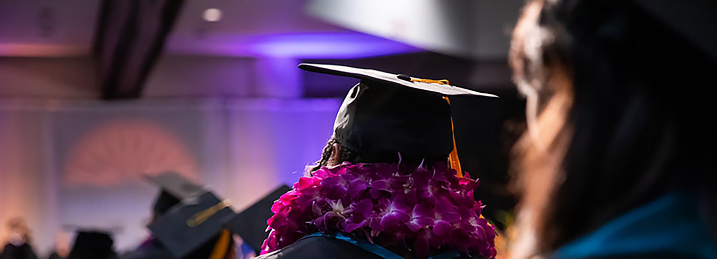 Student at Commencement