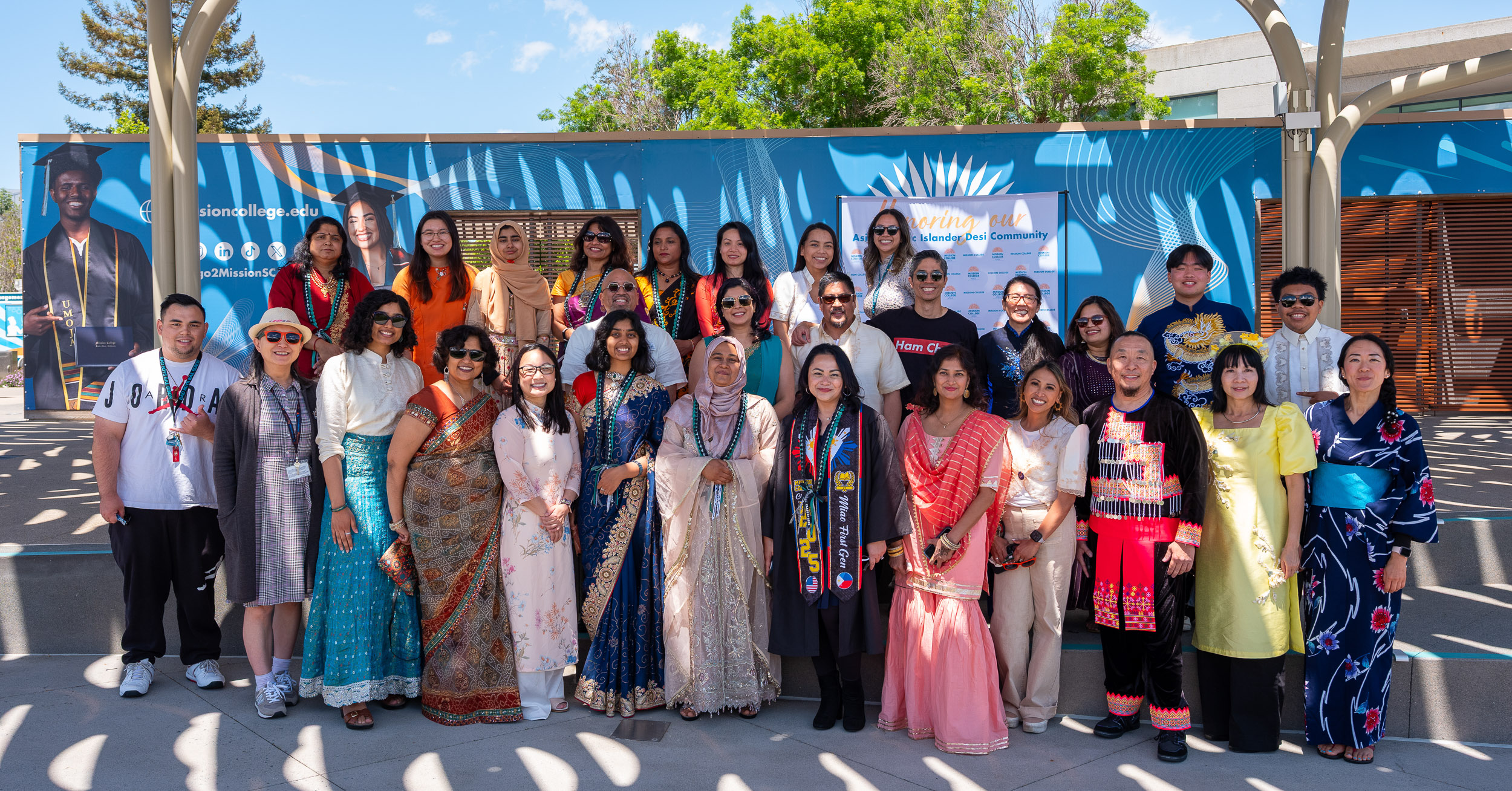 Group of APIDA members posing for a picture