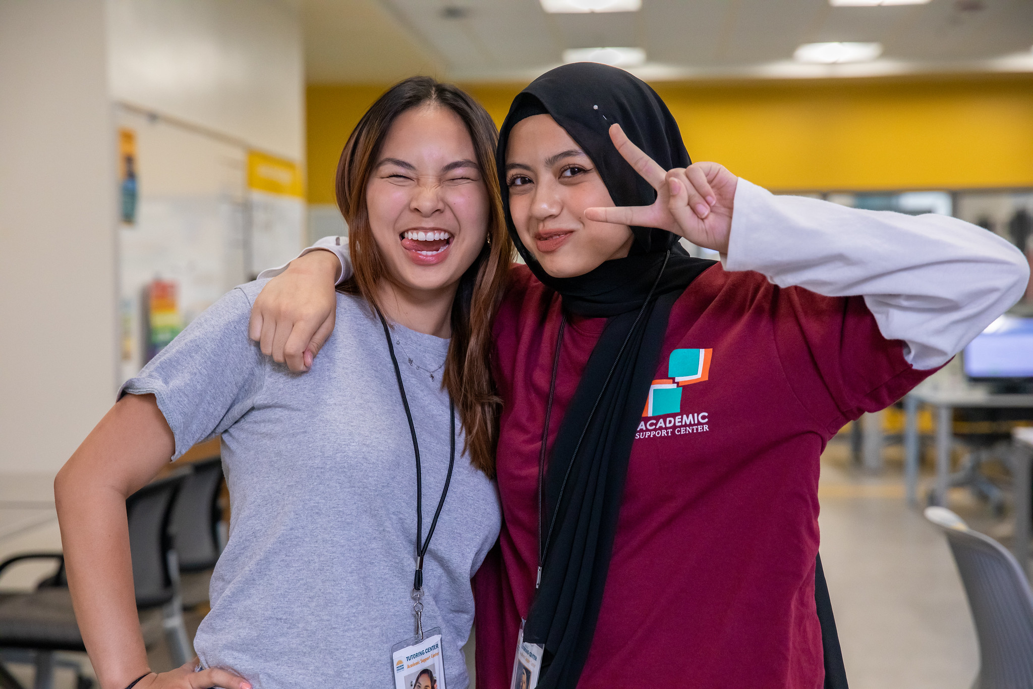 Academic support center members