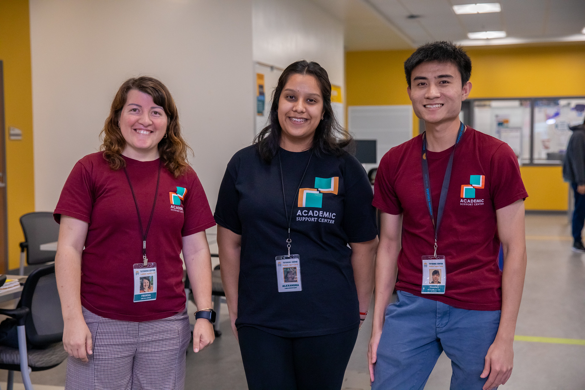 Academic support center members