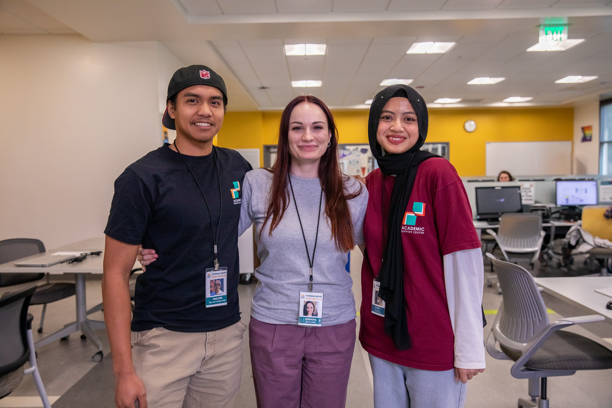 Academic support center members