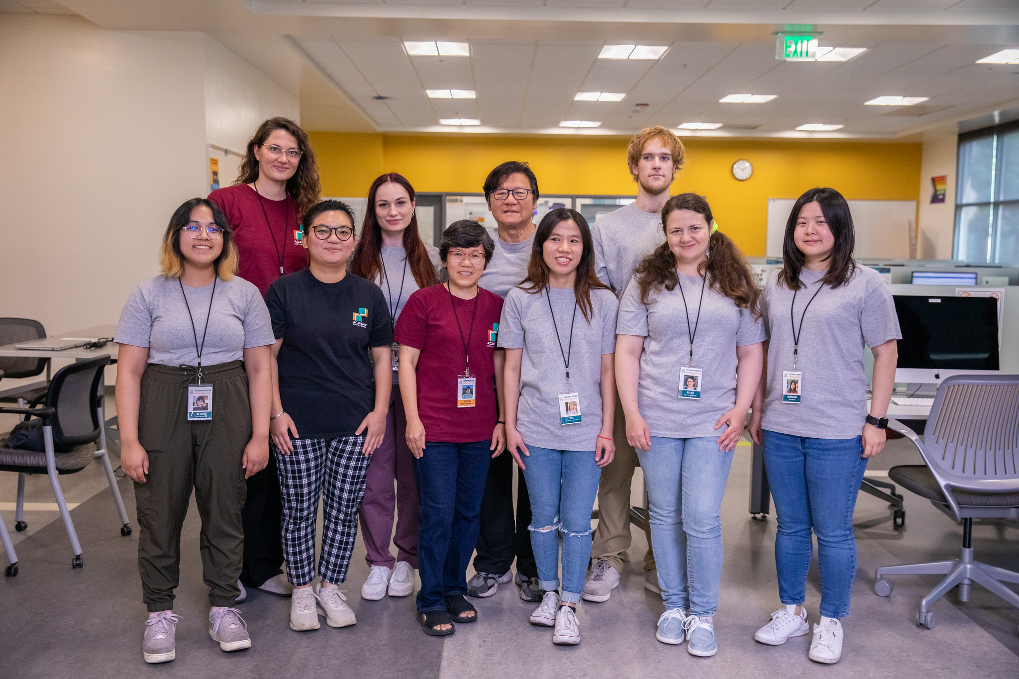 Academic support center members