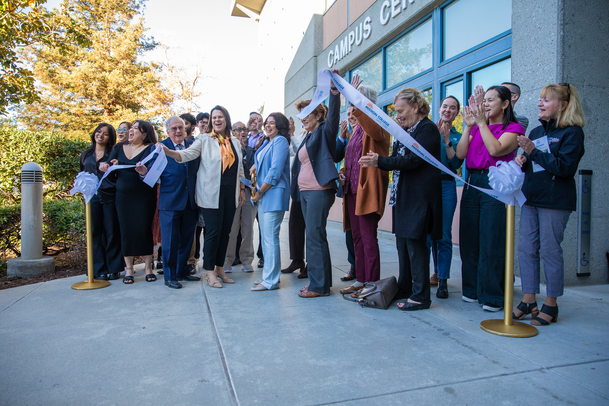 Ribbon cutting ceremony