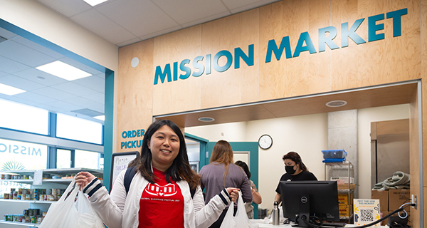 Student in Mission Market