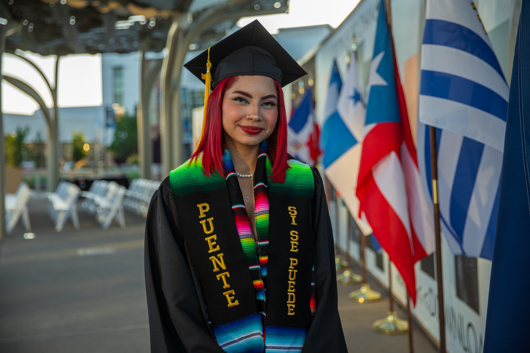Mission College Puente member graduate