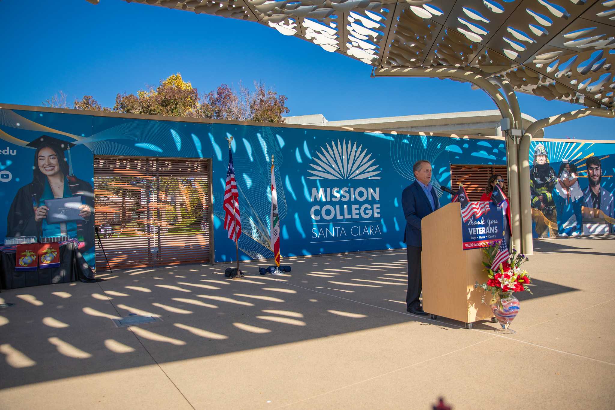 Veteran event speaker