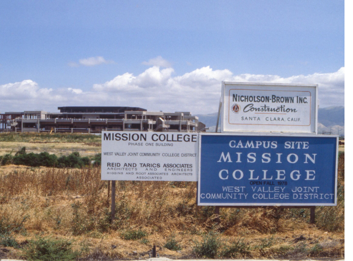 Mission College early campus